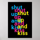 Search for shut up posters Typography