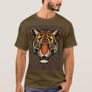 Search for tiger patterns tshirts Wildlife