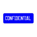 Search for office return address labels Confidential