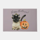 Search for cat halloween doormats Pumpkin