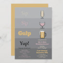 Search for his and hers shower invitations Stripes