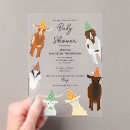 Search for cute animals baby shower invitations Farmhouse