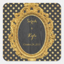Search for set wedding stickers Black