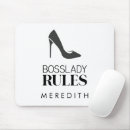 Search for entrepreneur mousepads Black and white