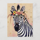 Search for zebra postcards Animal