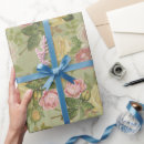 Search for vintage floral wrapping paper Cute