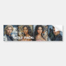 Search for wolf bumper stickers Pack