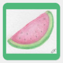 Search for watermelon slice stickers Watercolor