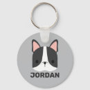 Search for cute french bulldog key rings Cartoon