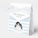 Search for penguin favour boxes Winter baby shower