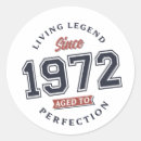 Search for 1972 stickers 50th