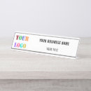 Search for office door with logo name plates Business