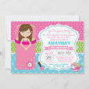 Search for slumber birthday invitations Spa party