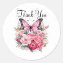Search for butterflies and flowers stickers Watercolor