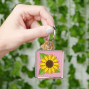 Search for fall flower square key rings Nature