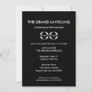 Search for striking invitations Black background