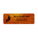Search for flying witch return address labels Orange