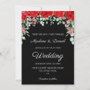 Search for red black wedding invitations Classic