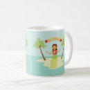 Search for hula girl mugs Cute