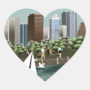 Search for landscape heart stickers River