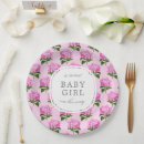Search for hydrangea paper plates Baby shower