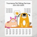 Search for fish flyers Pet sitter