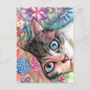 Search for cat on a bed postcards Animal