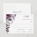 Search for wedding rsvp response postcards Floral