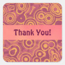 Search for circle thank you stickers Round