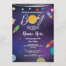 Search for solar system baby shower invitations Rocket