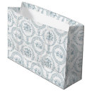 Search for floral gift bags Blue and white floral