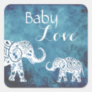 Search for blue elephant envelope seals For her