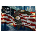 Search for american flag gift bags Eagle