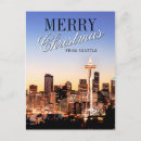 Search for seattle christmas cards Space needle