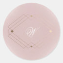 Search for pink monogrammed stickers Bride