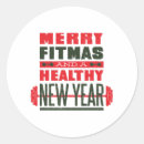 Search for merry fitness stickers Xmas