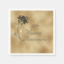 Search for 50th anniversary napkins Floral