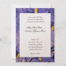 Search for african violets invitations Lavender