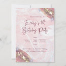 Search for gold confetti birthday invitations Sparkle