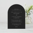 Search for arch wedding invitations Classic