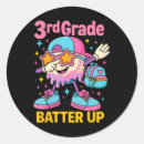 Search for baseball style stickers New school year