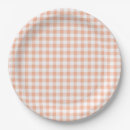 Search for peach paper plates Birthday