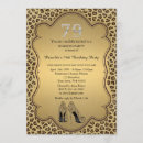Search for 79th birthday invitations Gold