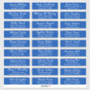 Search for cobalt blue and white stickers Modern