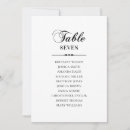 Search for black and white wedding seating charts Classic