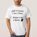 Search for darwin theory of evolution tshirts Atheism