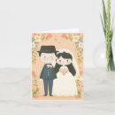 Search for cartoon bride and groom wedding invitations Couple