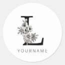 Search for monogram l stickers Flower