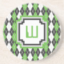 Search for argyle coasters Green