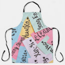 Search for assortment aprons Texture background